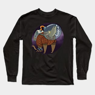 Space Werewolf Long Sleeve T-Shirt